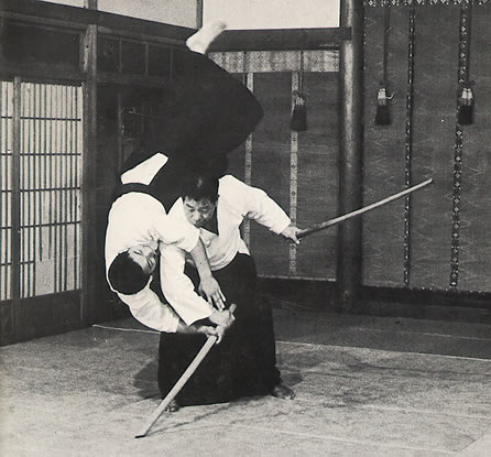 Caretaker of the Iwama Dojo, Saito Sensei was one of O'sensei's closest students.  He developed a curriculum to teach what he learned directly from the founder.to 